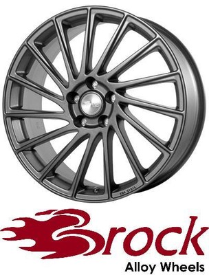 Brock B39 7,5X19 4/100 ET38 Himalaya-Grey-matt lackiert