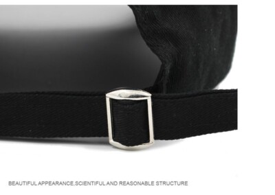 Casquette Noire Hip Hop Avec Chaîne Cœur Et étoiles - Neuf Avec étiquettes - Taille M - Style Piercing Tendance