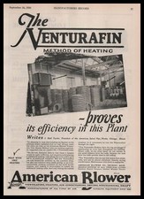 1926 American Spiral Pipe Works Photo Chicago American Blower Detroit Print Ad