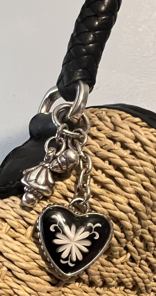 PONY Borsa a mano BRIGHTON WATER LILY Paglia protetta da copyright di MustangGirl64.5 SENZA COPIA!