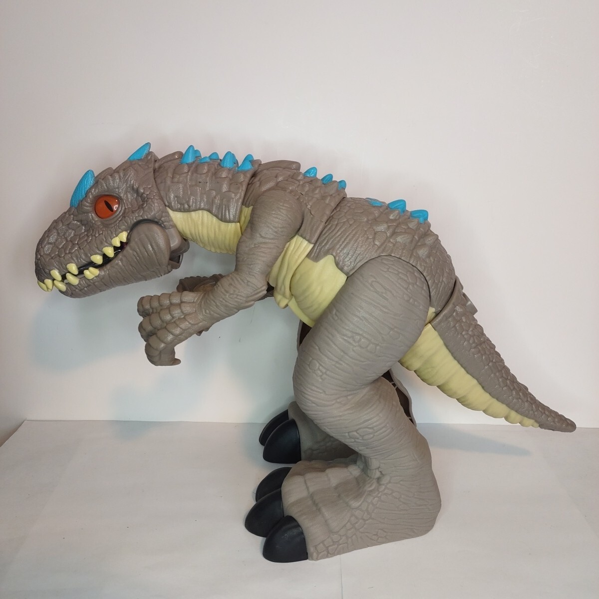 Jurassic World Imaginext Thrashing Indominus Rex Dinosaur Toy GMR16 SEE  VIDEO