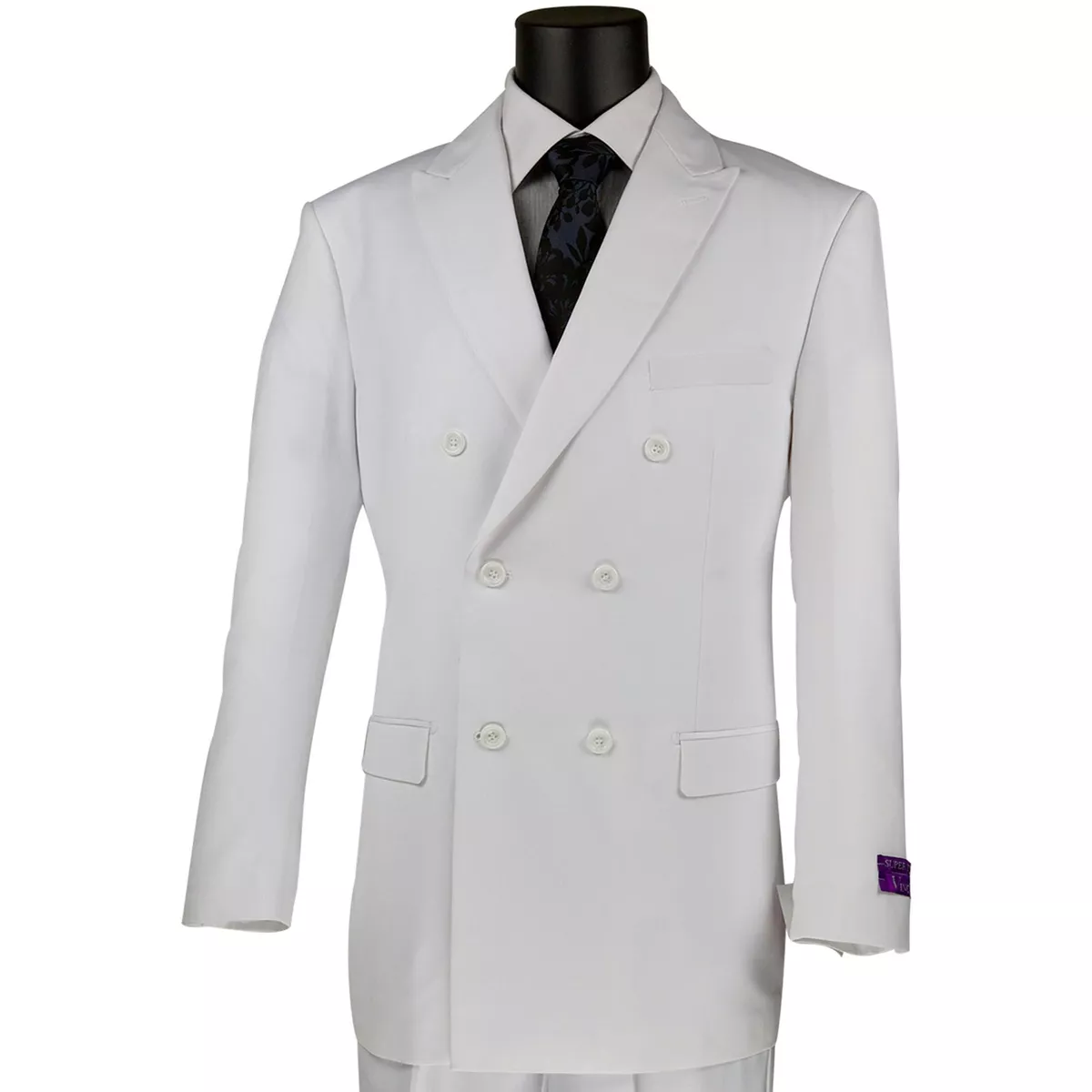 Men's 6 button double breasted suits sale