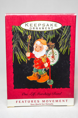 Hallmark - One-Elf Marching Band - Features Movement - Keepsake