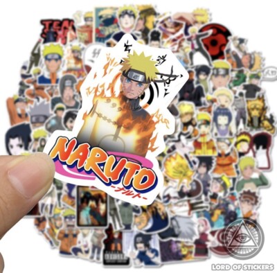 100 Stück Naruto Anime Aufkleber Stickerbomb Wasserdicht Cartoon