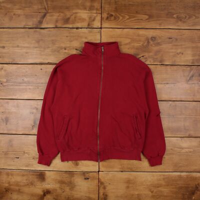 Vintage L.L.Bean Outdoor Jacke L 90s Russell Athletic USA Made Rot