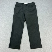 Bluffworks Pants Mens 31x28 Gray Flat Front Chino Performance Made In USA / NYC