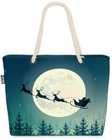 Void Tasche Santa Claus Schlitten Nikolaus Weihnachtsmann Schlitten