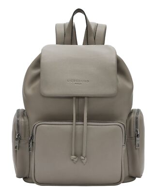 LIEBESKIND BERLIN Maia Sheep Natural Backpack M Rucksack Neutral Gray taupe Neu