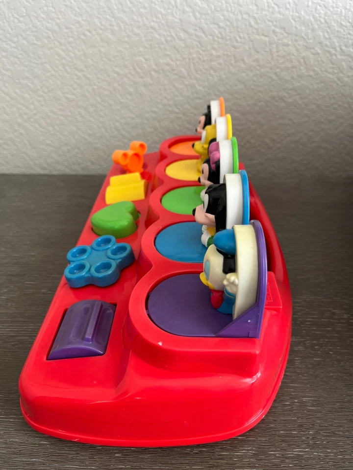 Disney Mattel PLAY N POP Red Activity Toy - 66090 Baby Mickey Minnie Donald - Image 2 of 4