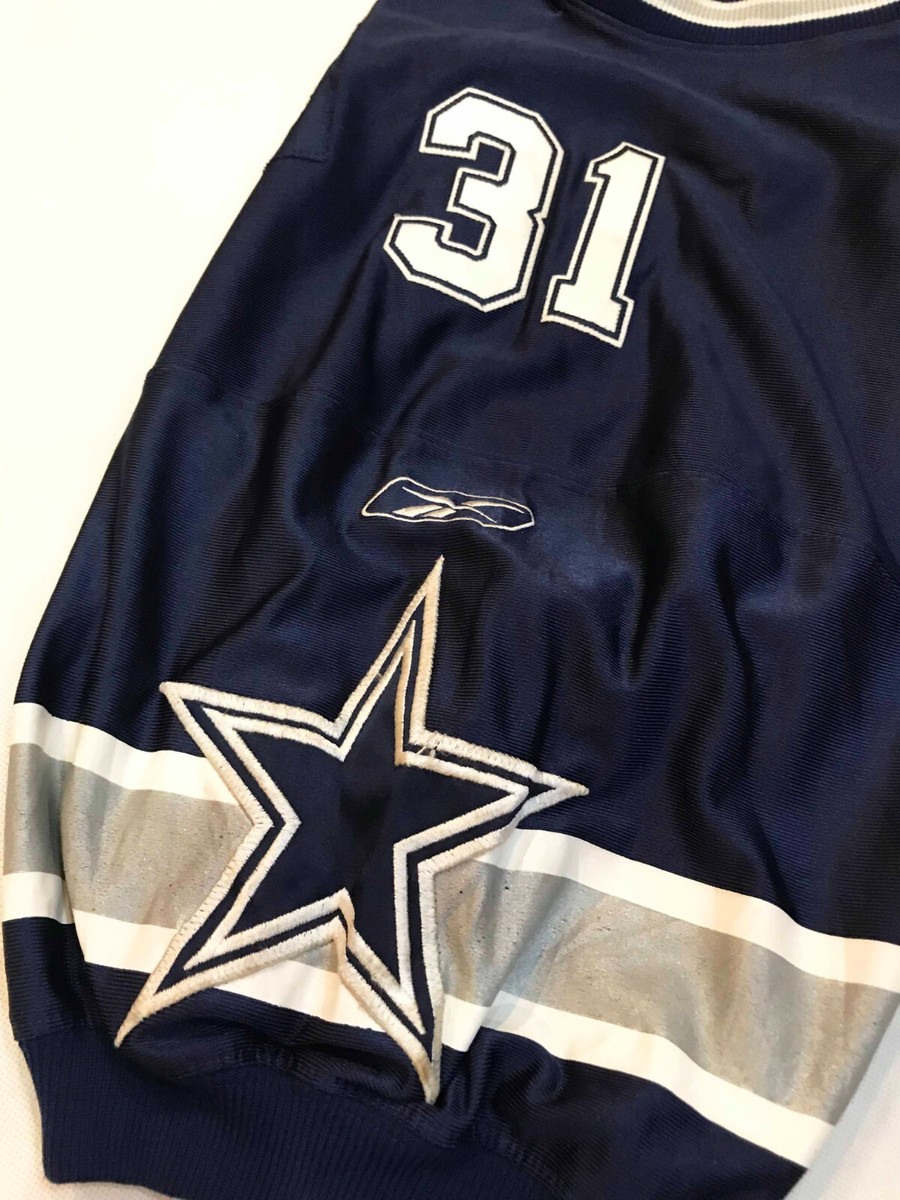 Reebok COWBOYS ストライプシャツ Reebok On Field NFL Dallas Cowboys R.WILLIAMS #31 Jersey Sz