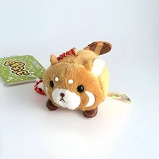 Mini Lesser Panda Plush Keychain Red Panda Keychain Amuse Japan D 1.77 Inch