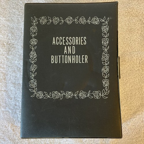 Vintage Accessories & Buttonholer Case Sears Kenmore Sewing Machine