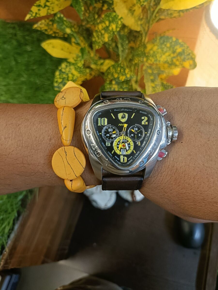 AUTHENTIC TONINO LAMBORGHINI SWISS CHRONOGRAPH MEN'S MINT AUTHENTIC TONINO LAMBORGHINI SWISS CHRONOGRAPH MEN'S MINT