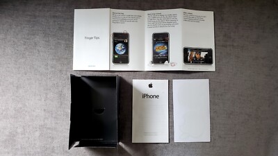 Original iPhone 1st Generation 2G - 16GB A1203 w/ Box, Manuals