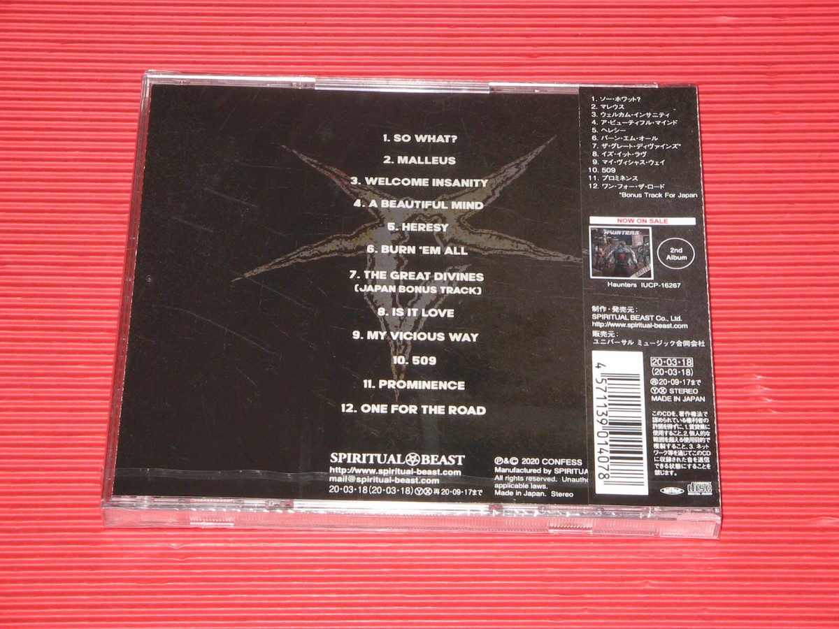 4BT 2020 JAPAN CD CONFESS Burn 'em All with BONUS TRACK | eBay