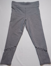 Stretchy Ladies grey dress pants S
