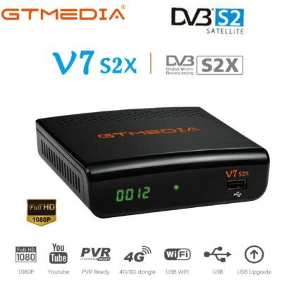 GTmedia V7 S2X DVB-S/S2/S2X Satellite Receiver Digital Upgrade Freesat V7S HD