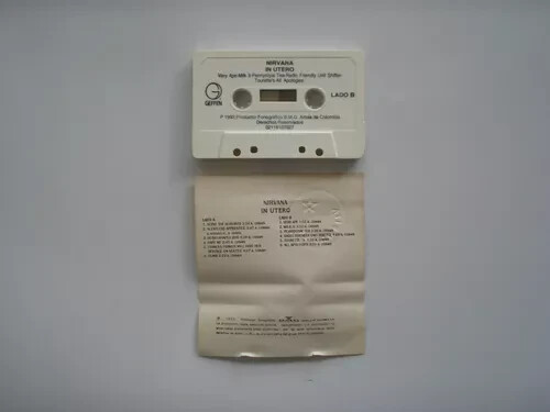 Nirvana - In Utero Cassette Edición Colombia 2 1993 VG+/VG+ - Picture 2 of 6