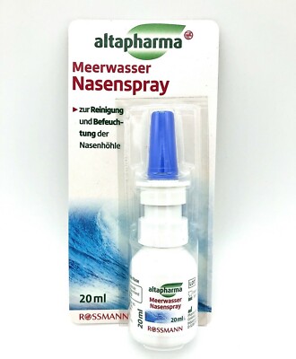  Altapharma Meerwasser Nasenspray Schnupfenspray Reinigung Feuchtigkeit  