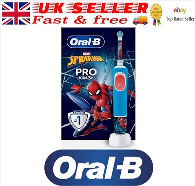 Oral-B Marvel Spiderman Pro Elektrische Kinderzahnbürste, 2 Modi Extra - 90376033