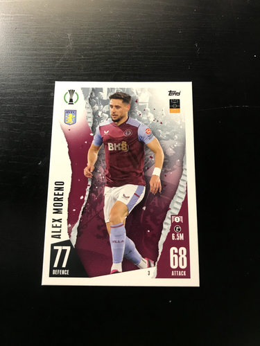 Topps Match Attax 2023/24 Aston Villa 2024 Choose from 1-9 - Picture 12 of 18
