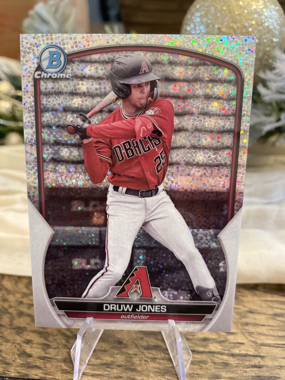 2023 Bowman Chrome  Druw Jones  Speckle Refractor  /299 Diamondbacks Star 🔥🔥