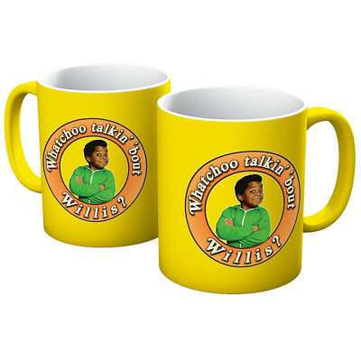 DIFF'RENT STROKES VERSCHIEDENE TALKIN WILLIS INOFFIZIELLE TASSE IN VERSCHIEDENEN FARBEN