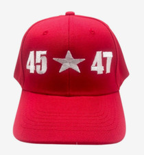 45 47 Donald Trump Embroidered hat Trump for President 2024
