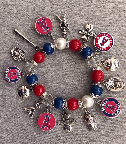 Los Angeles Angels Charm Bracelet - Picture 2 of 2