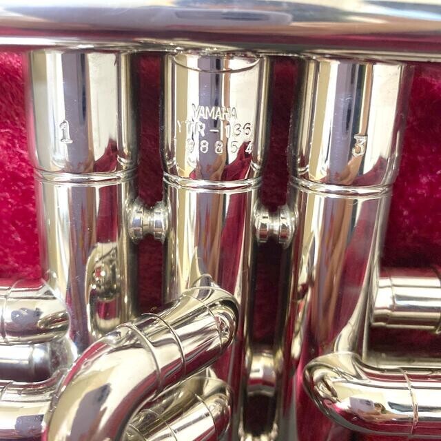 YAMAHA Trumpet YTR-136 With Case & Mouthpiece Free Shipping