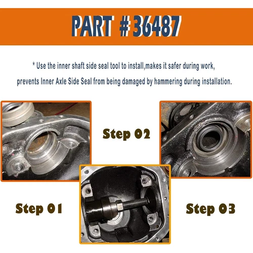 36487 Oil Seal For Dana 50 60 61,Ford F-250 F-350,Chevrolet/GMC/Dodge 1979-1993 - Foto 6 di 13