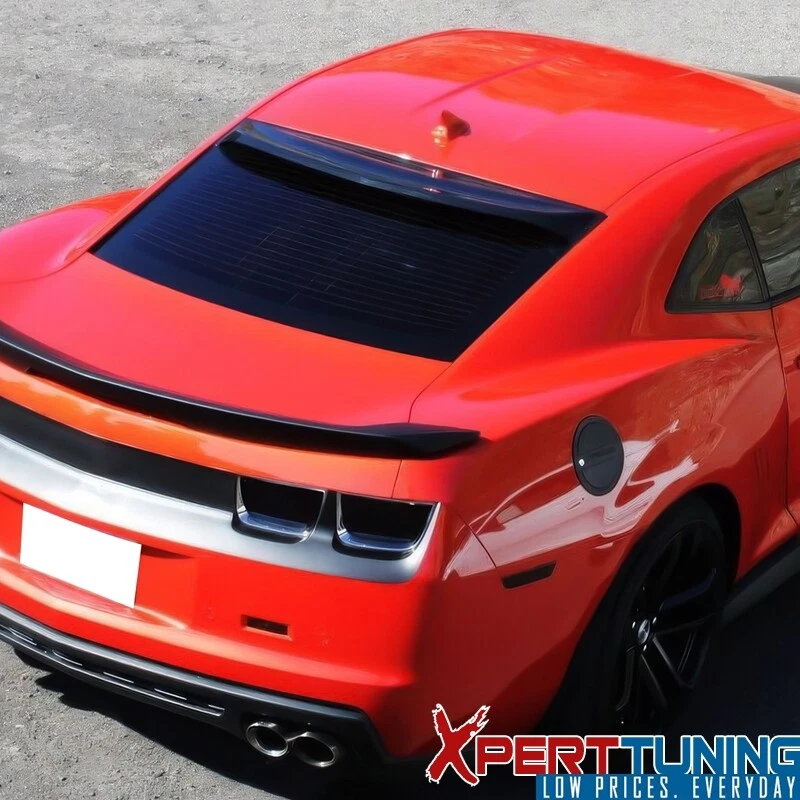 For 10-15 Chevrolet Camaro Rear Roof Window Visor Spoiler Shade Deflector Vent Foto 3 de 4