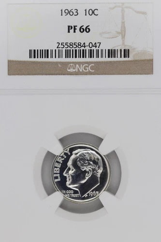 1963 Proof Roosevelt Dime NGC PF66 *DoubleJCoins* JL1100-253
