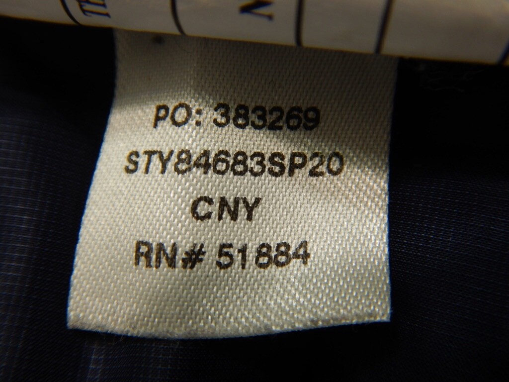 Patagonia Women's DOWN SWEATER JACKET Navy Blue DISTRESSED Size LARGE