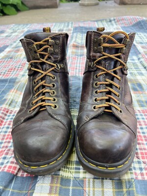 Dr. Martens Diego Lace Up Leather Boots Mens 11 Brown Air Wair m55220477261_1.jpg main image 4