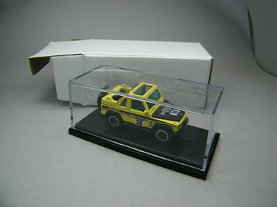 Matchbox 2021 Leipzig Convention Mercedes Benz G Class Cabrio yellow  (B 1of125)
