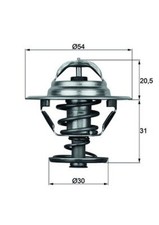 Thermostat Saab 900