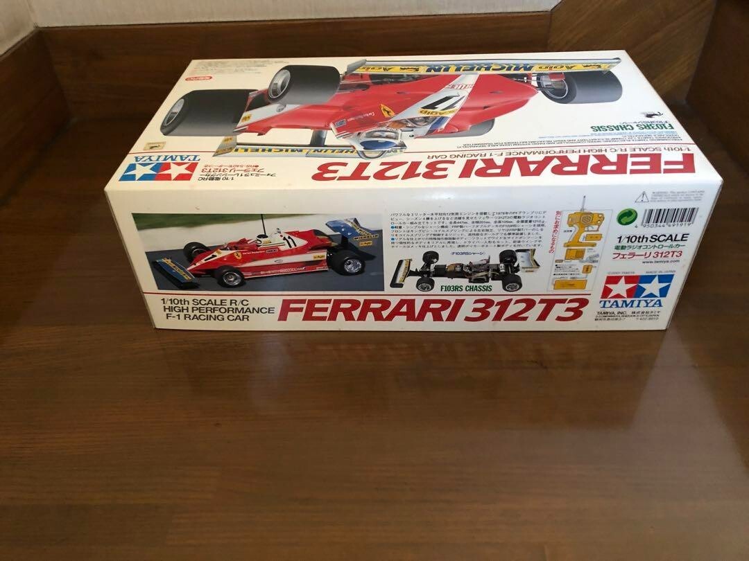 TAMIYA RC 1/10 Ferrari 312T3 F1 Racing Car Model Kit F103RS Chassis