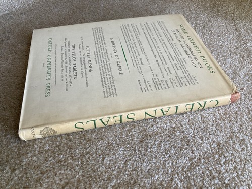 CRETAN SEALS - A Catalogue of Minoan Gems - Kenna - 1st Hardcover 1960 Oxford - Imagen 3 de 9