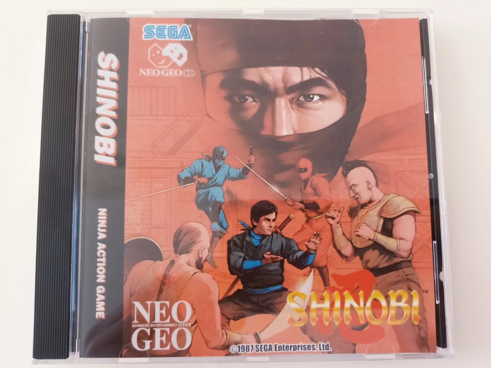 SNK Neo Geo CD CDZ Shinobi Sega System16 conversion - Photo 4/4