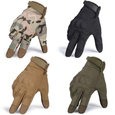 Outdoor Military Tactical Full Finger Gloves Touch Screen for Airsoft Shooting