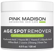Age Spot Remover Face Body, Hands, Neck. Dark Spot Corrector Cream. Made in USA