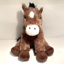 Dan Dee Collector s Choice 10 Stuffed Plush Horse Brown, White, Black