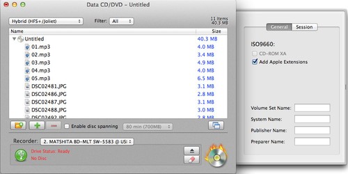 NTI Dragon Burn 4.5, CD and DVD Multi-burn Solution for Mac (DOWNLOAD) - Picture 3 of 6