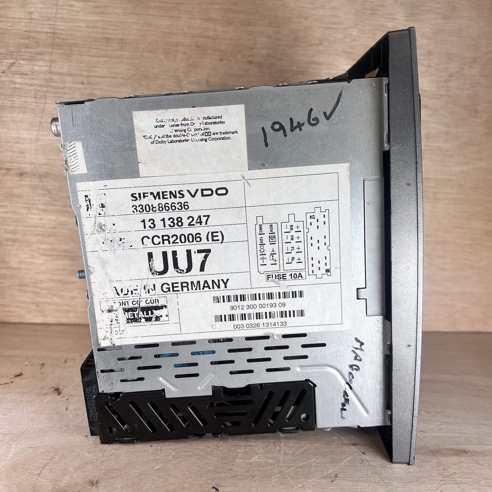 Vauxhall Opel Signum Music Player GPS 13138247 CCR2006 E 31590706 ...