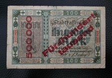 GERMANY 500 000 Mark on 100 Mark, Berlin 1922, VF