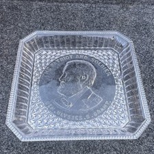 Glass Tray Ulysses S. Grant US President Collectible Politics 10
