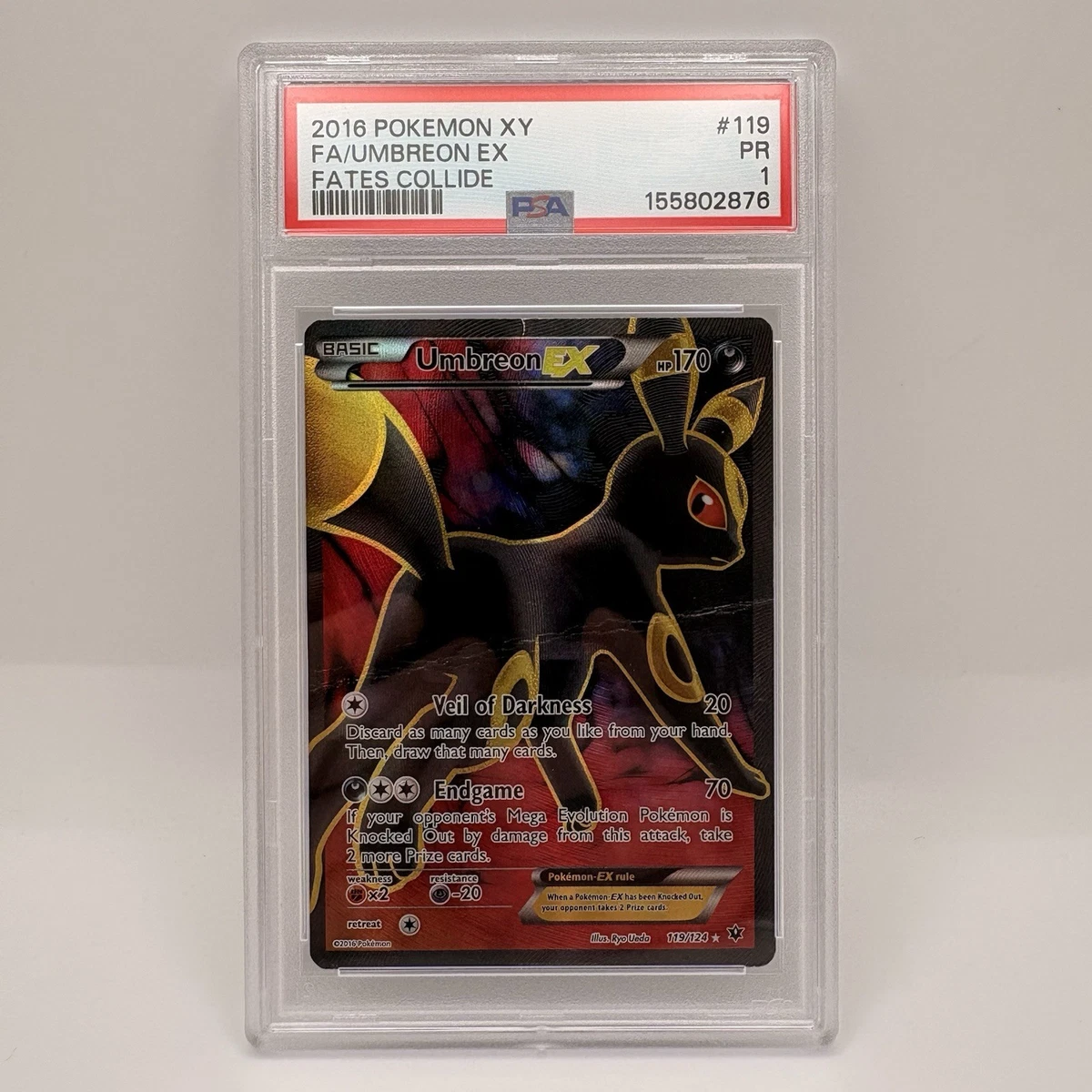 Umbreon Pokémon TCG Professional Sports Authenticator (PSA