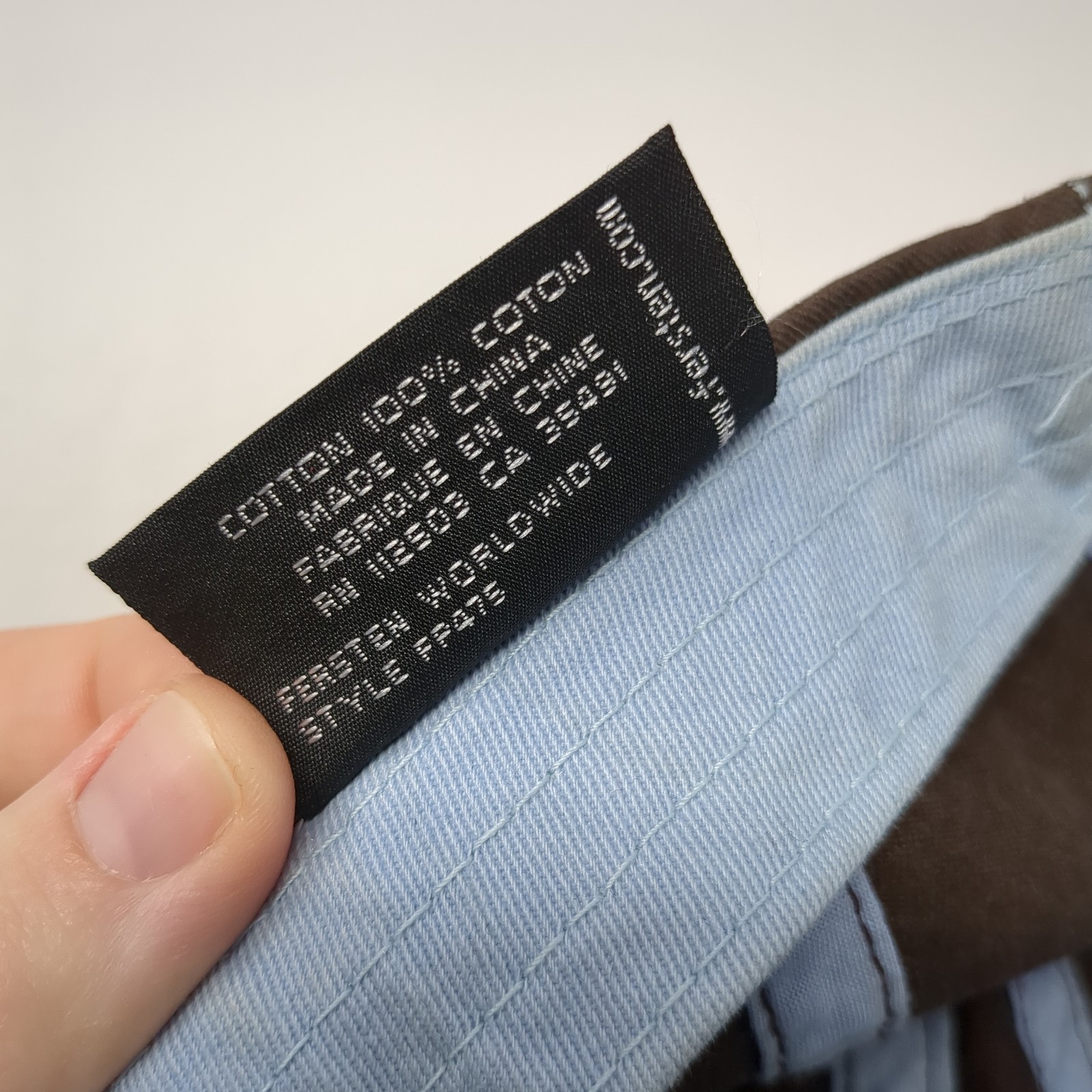 Fersten Slideback Baseball Hat Brown One Size Emb… - image 10