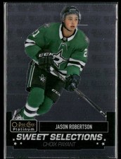 2020-21 O-Pee-Chee Platinum Jason Robertson Sweet-Selections RC #SS-10 Stars